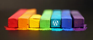 wordpress colours header