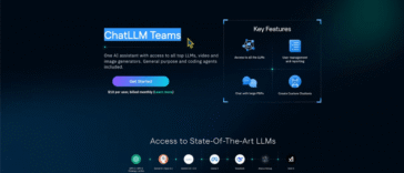 chat llm features screen